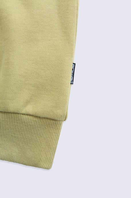 'River' Men's Padstow Regional Hoodie with Kangaroo Pocket Warm Cosy Pullover Khaki - Image 5