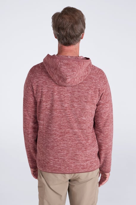 'Snowdon II' Men's Hoodie Breathable Comfy Casual Jumper Dark Brown - Image 6