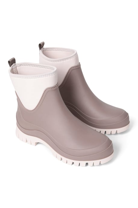 'Bailey' Women's Wellies Durable Rubber Outsole Moisture Wicking Comfy Rain Boots Taupe - Image 6