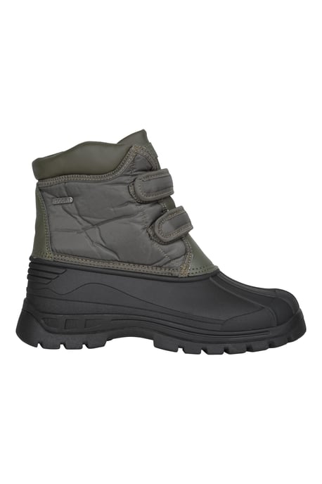 'Grit' Women's Short Muck Boots with Touch Strap Fastening Cushioned Footbed Hiking Shoes Khaki - Image 2