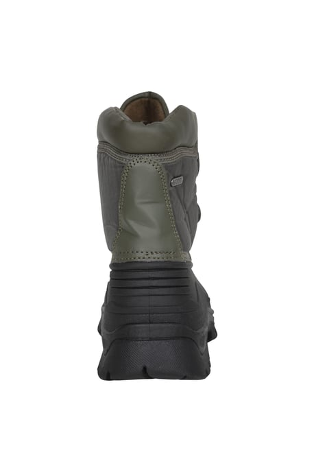 'Grit' Women's Short Muck Boots with Touch Strap Fastening Cushioned Footbed Hiking Shoes Khaki - Image 3