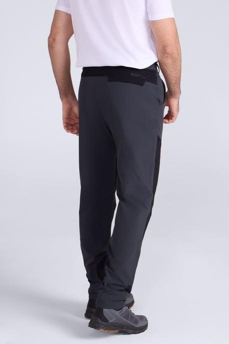 'Trailhead' Men's Water Resistant Trousers Hiking Pants Lightweight Outdoor Bottoms Black - Image 4