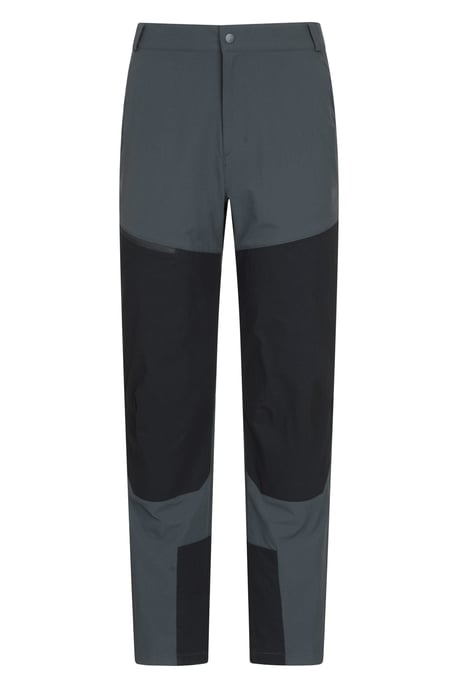 'Trailhead' Men's Water Resistant Trousers Hiking Pants Lightweight Outdoor Bottoms Black - Image 6