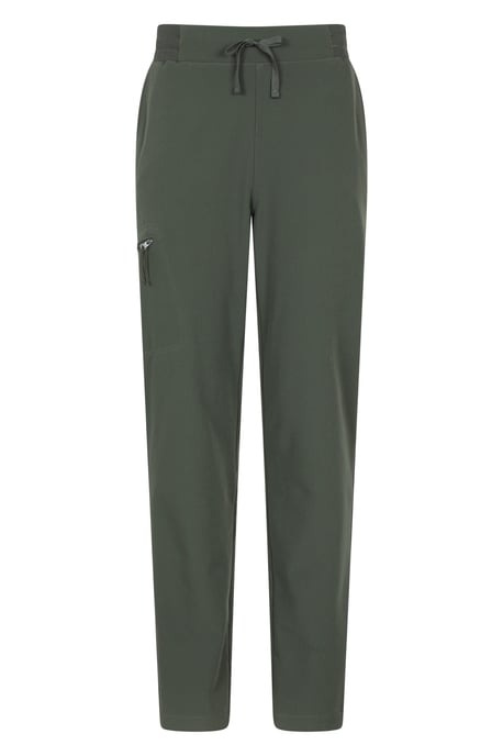 'Adventure' Women's Water Resistant Trouser Windproof Fleece Lined Outdoor Pants Khaki - Image 1