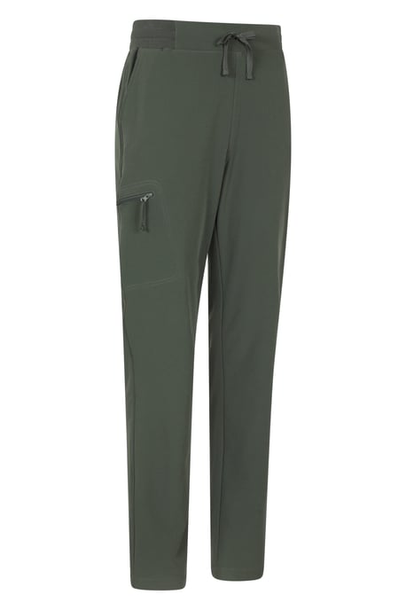 'Adventure' Women's Water Resistant Trouser Windproof Fleece Lined Outdoor Pants Khaki - Image 2