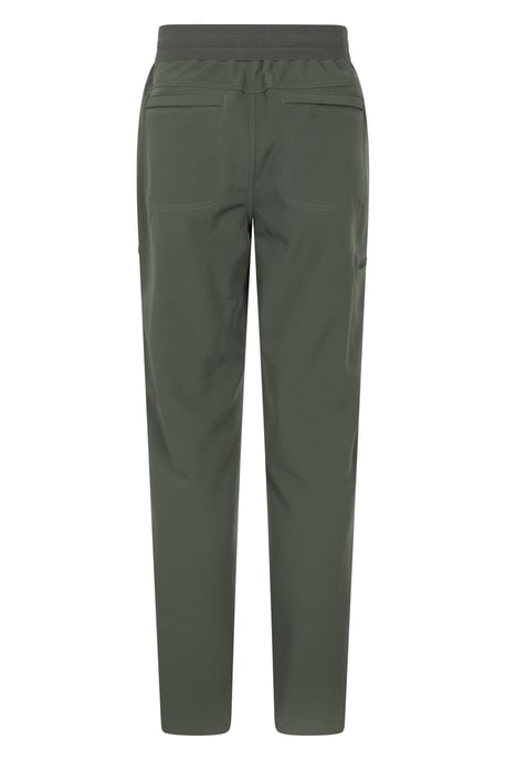 'Adventure' Women's Water Resistant Trouser Windproof Fleece Lined Outdoor Pants Khaki - Image 3