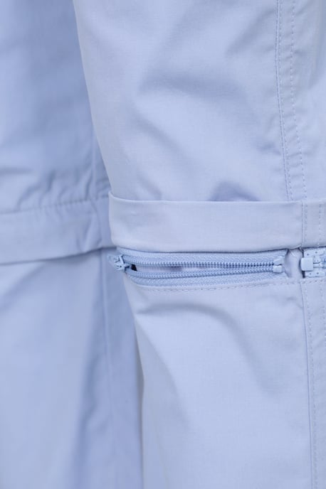 'Active' Kids Convertible Trousers Fade Resistant Outdoor Hiking Zip Off Pants Purple - Image 4