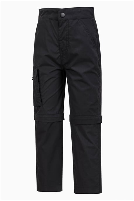 'Active' Kids Trousers with Multiple Pockets Hook & Loop Closure Quick Drying Pants - Image 2