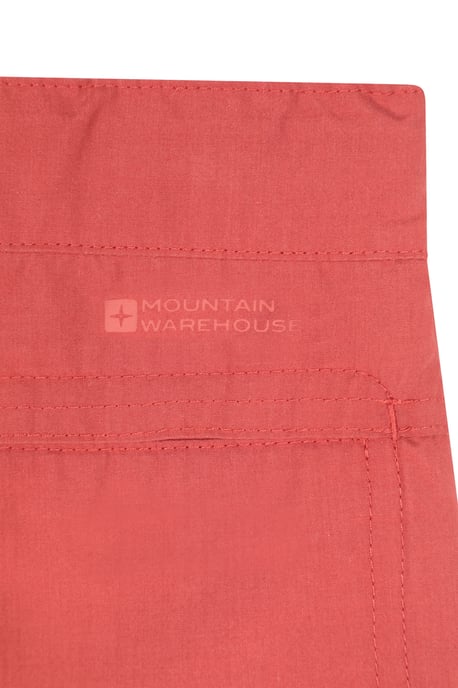 'Active' Kids Trousers with Multiple Pockets Hook & Loop Closure Quick Drying Pants Orange - Image 4