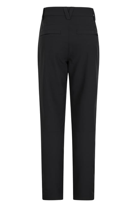 'Arctic II' Women's Thermal Trousers Casual Stretchy Fleece Lined Outdoor Pants Black - Image 4