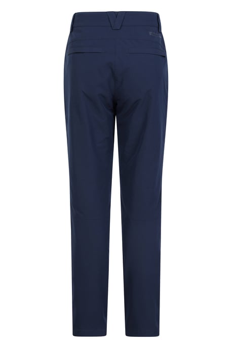 'Arctic II' Women's Thermal Trousers Casual Stretchy Fleece Lined Outdoor Pants Navy - Image 3
