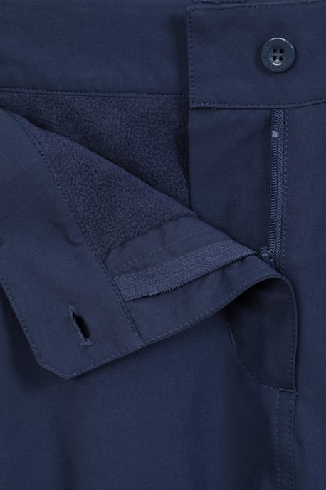 'Arctic II' Women's Thermal Trousers Casual Stretchy Fleece Lined Outdoor Pants Navy - Image 5