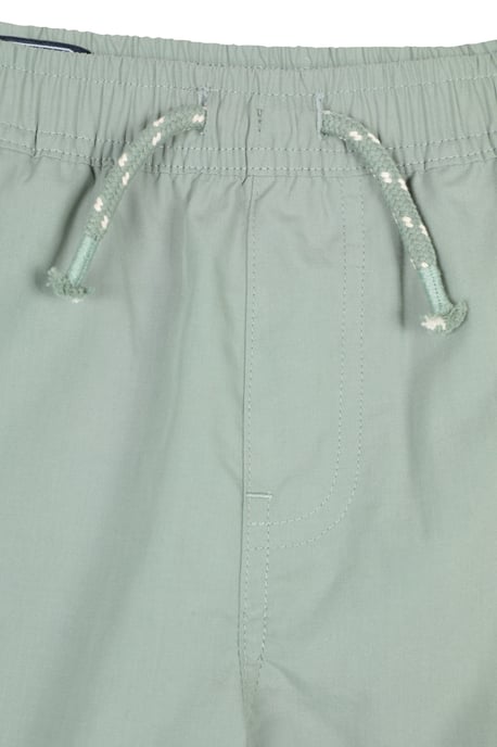 'Active' Kids Trousers with Multiple Pockets Hook & Loop Closure Quick Drying Pants Pale Green - Image 4
