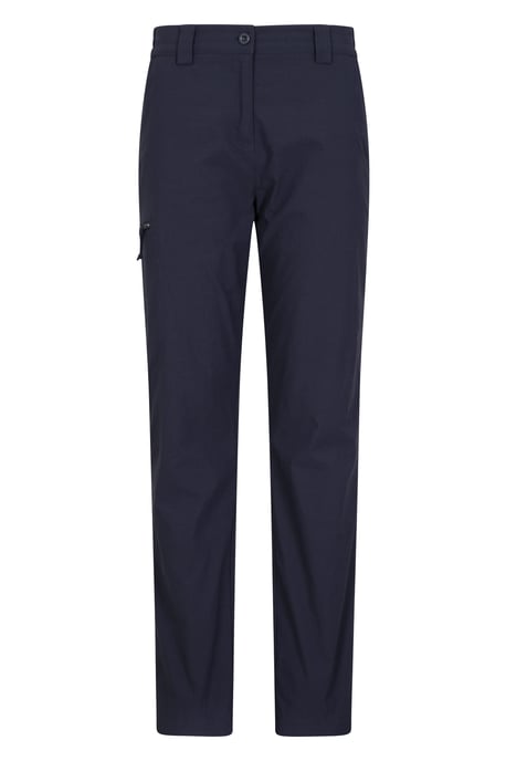 'Winter Hiker' Women's Stretch Trousers Warm Lightweight Quick Dry Outdoor Pants Navy - Image 1
