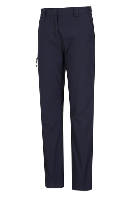 'Winter Hiker' Women's Stretch Trousers Warm Lightweight Quick Dry Outdoor Pants Navy - Image 4
