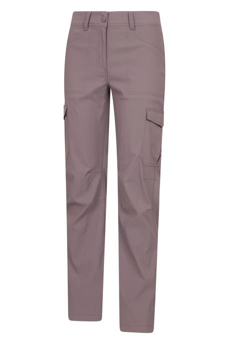 'Conniston' Women's Cargo Trousers Quick Dry Stretchy Camping Hiking Pants Brown - Image 6