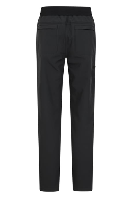 'Adventure' Women's Water Resistant Trouser Windproof Fleece Lined Outdoor Pants Black - Image 3