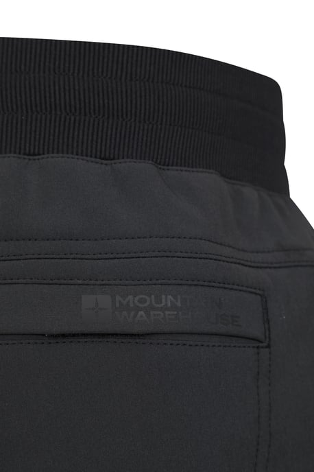 'Adventure' Women's Water Resistant Trouser Windproof Fleece Lined Outdoor Pants Black - Image 5