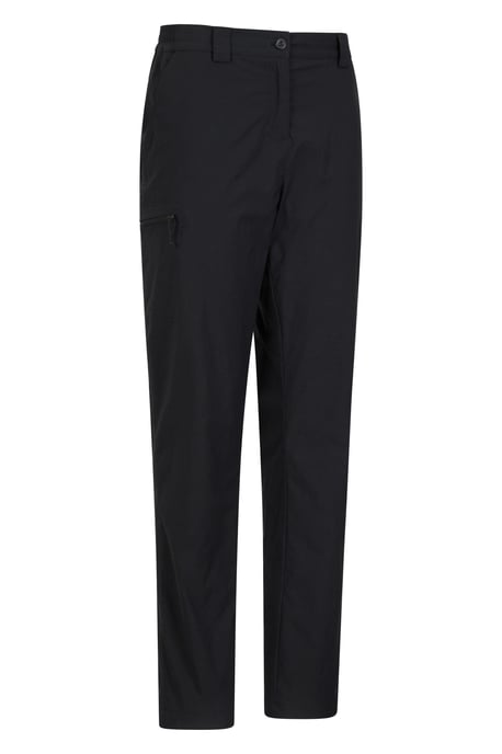 'Winter Hiker' Women's Stretch Trousers Warm Lightweight Quick Dry Outdoor Pants Black - Image 2
