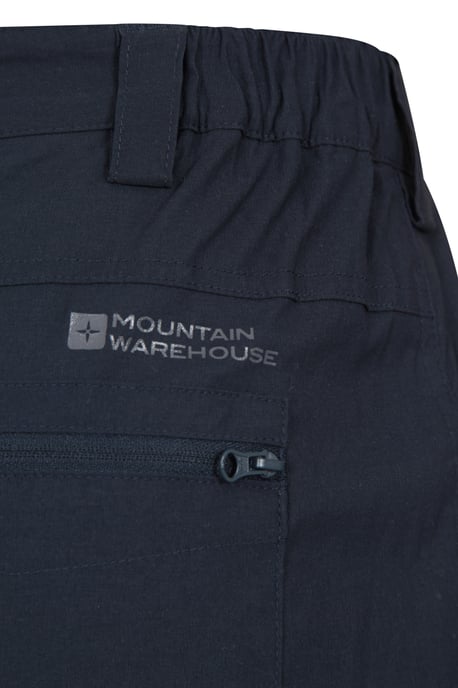 'Trek II' Men's Trousers Warm Fleece Lined Elastic Waist Quick Dry Outdoor Pants Dark Blue - Image 5