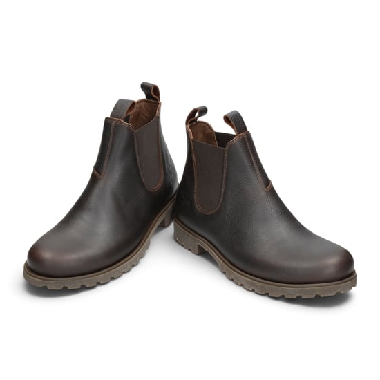 Panama Jack Waterdichte Chelsea Boots van Kastanjebruin Leer voor Heren - Biar C2 - Image 4
