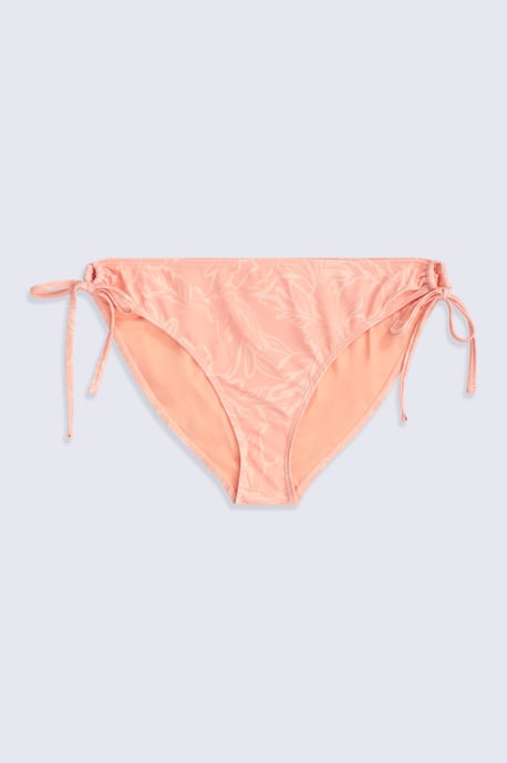 'Iona' Women's Tie Side Bikini Bottoms Chlorine Resistant Summer Swimwear Orange - Image 6