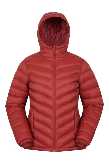'Seasons' Women's Padded Jacket Water Resistant Insulated Winter Coat Orange - Image 1