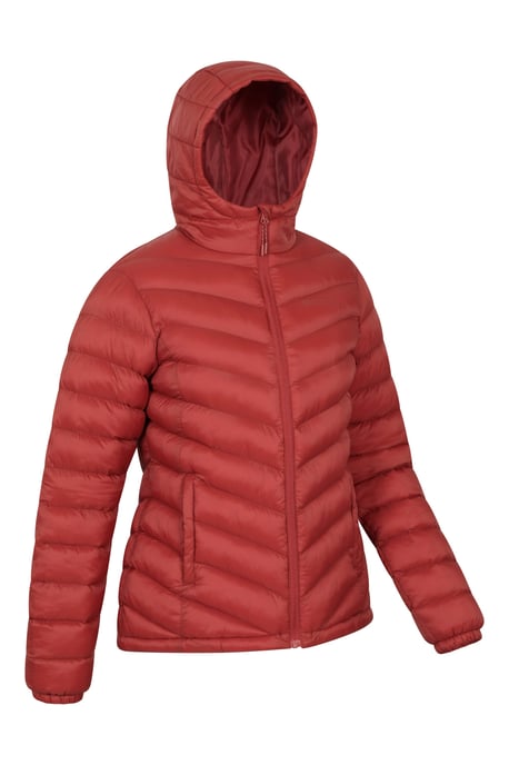'Seasons' Women's Padded Jacket Water Resistant Insulated Winter Coat Orange - Image 2
