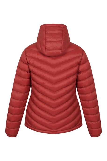 'Seasons' Women's Padded Jacket Water Resistant Insulated Winter Coat Orange - Image 3