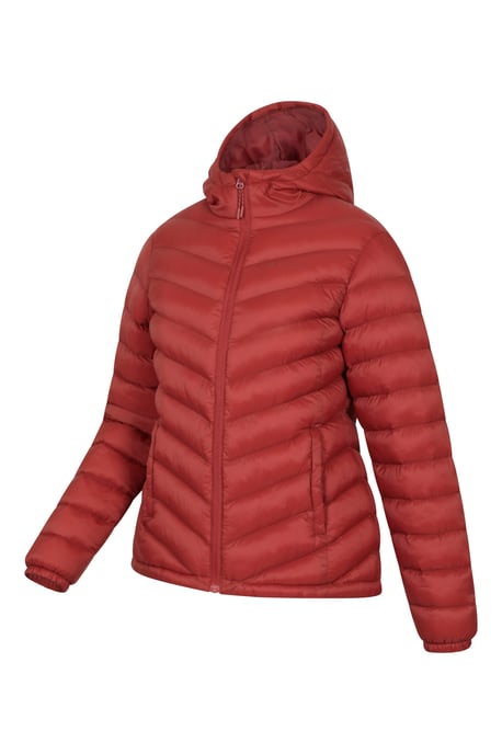 'Seasons' Women's Padded Jacket Water Resistant Insulated Winter Coat Orange - Image 4