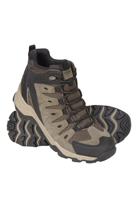 'Rapid' Men's Walking Boots with Deep Lugs Waterproof Rain Shoes - Image 1