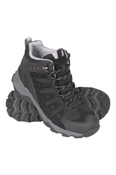 'Rapid' Men's Walking Boots with Deep Lugs Waterproof Rain Shoes - Image 1