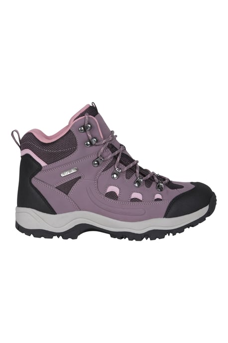 'Adventurer' Women's Waterproof Rain Boots Cushioned Footbed Mesh Lining Trail Trekking Wellies Lilac - Image 3