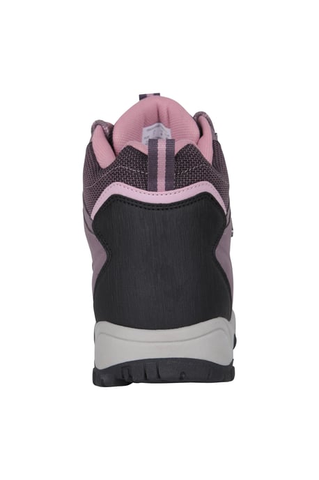 'Adventurer' Women's Waterproof Rain Boots Cushioned Footbed Mesh Lining Trail Trekking Wellies Lilac - Image 5