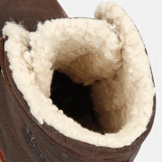 Panama Jack Herr Brown Leather Vattentåliga Snörade Stövlar - P03-Aviator C41 - Image 6