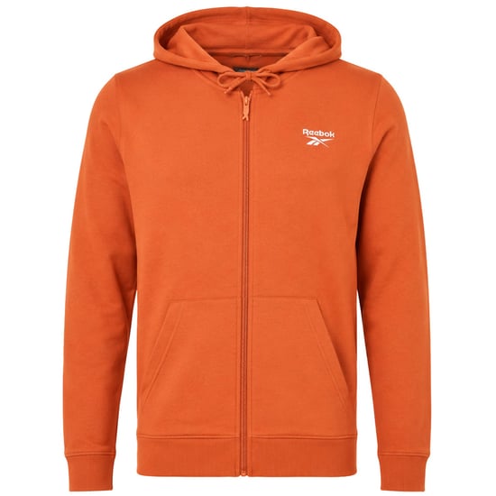 Reebok RI Left Chest Logo Mens Orange Track Jacket - Image 1