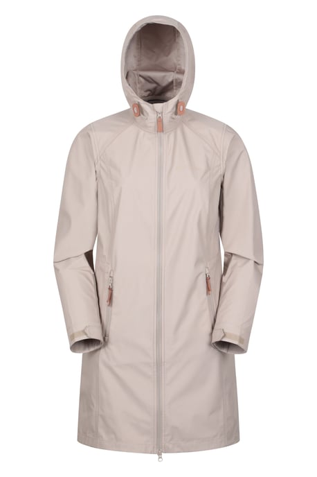 'Ioana' Women's Longline Softshell Jacket Water Resistant Breathable Activewear - Image 1