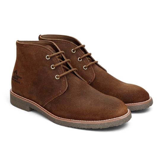 Panama Jack Waterdichte Desert Boots met Veters van Bruin Leer voor Heren - Gael C38 - Image 3