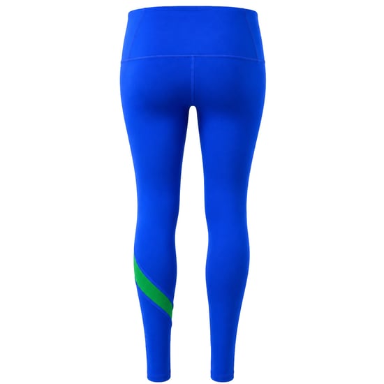Reebok WOR Big Logo Womens Blue Leggings - Image 3