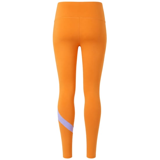 Reebok WOR Big Logo Womens Orange Leggings - Image 3