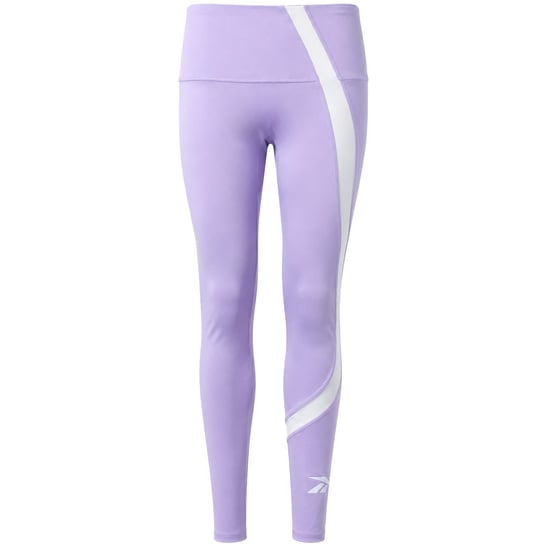 Reebok WOR Big Logo Womens Purple Leggings - Image 1