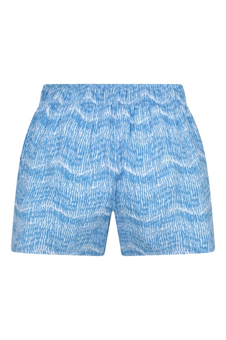 Women's Patterned Boardshorts Quick Dry UV Protection Stretchy Trunks Medium Blue - Image 3