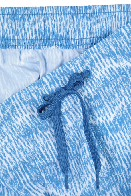 Women's Patterned Boardshorts Quick Dry UV Protection Stretchy Trunks Medium Blue - Image 4