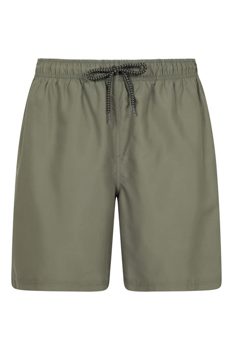 'Aruba' Men's Swim Shorts Quick Dry Drawcord Fastening Summer Holiday Swimwear Olive - Image 5