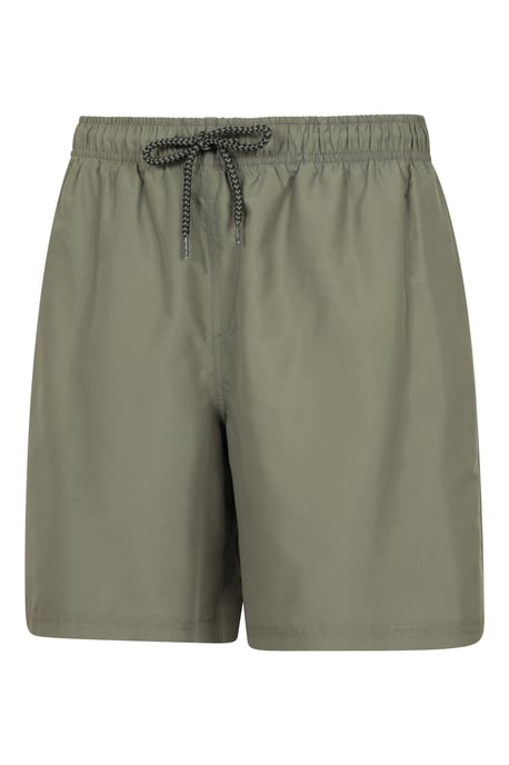 'Aruba' Men's Swim Shorts Quick Dry Drawcord Fastening Summer Holiday Swimwear Olive - Image 6