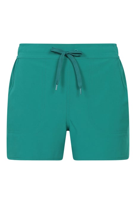 Women's Boardshorts UV Protection Quick Dry Summer Swimming Trunks Teal - Image 1