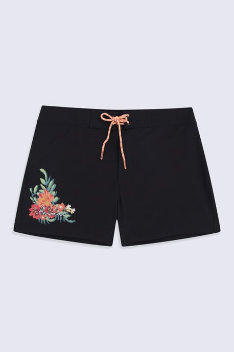 'Auora' Women's Mini Boardshorts Quick Dry Swimming Trunks Rust - Image 1