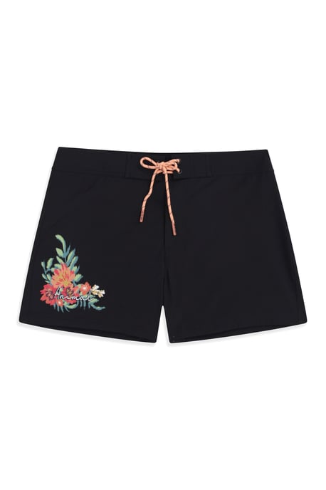 'Auora' Women's Mini Boardshorts Quick Dry Swimming Trunks Rust - Image 5