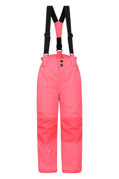Kids Ski Jacket & Trousers Set Snowproof Fleece Lined Warm Outdoor Ski Outfit Dark Blue - Image 3