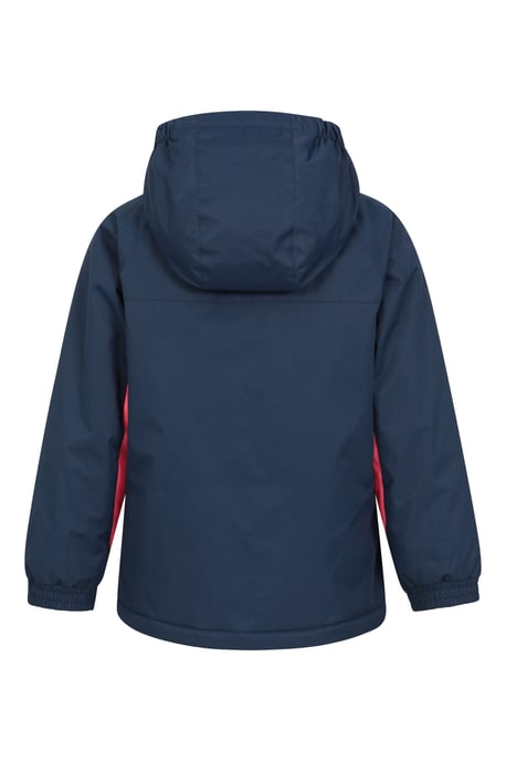 Kids Ski Jacket & Trousers Set Snowproof Fleece Lined Warm Outdoor Ski Outfit Dark Blue - Image 6